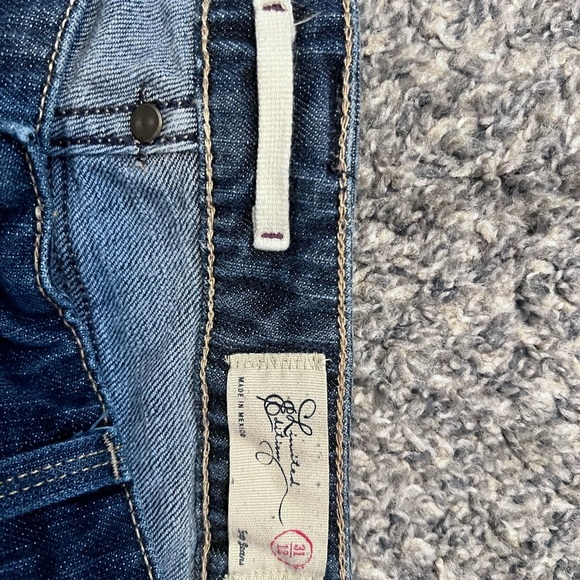 GAP Classic Blue Cropped Jeans Low Rise - Picture 2 of 4